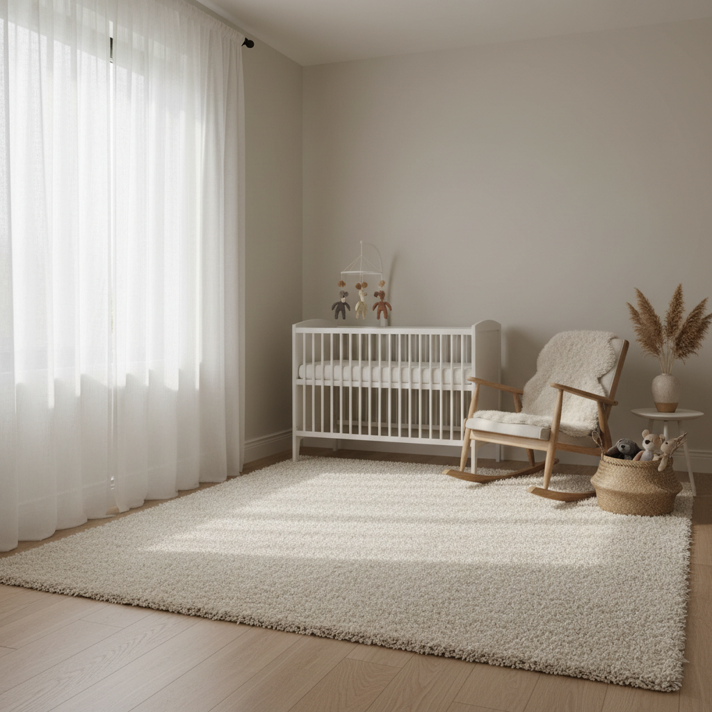 Fluffy Shag Rugs for Nursery and Kids Room: A Room-by-Room Guide to Choosing Safe, Soft, and Stylish Floor Comfort
