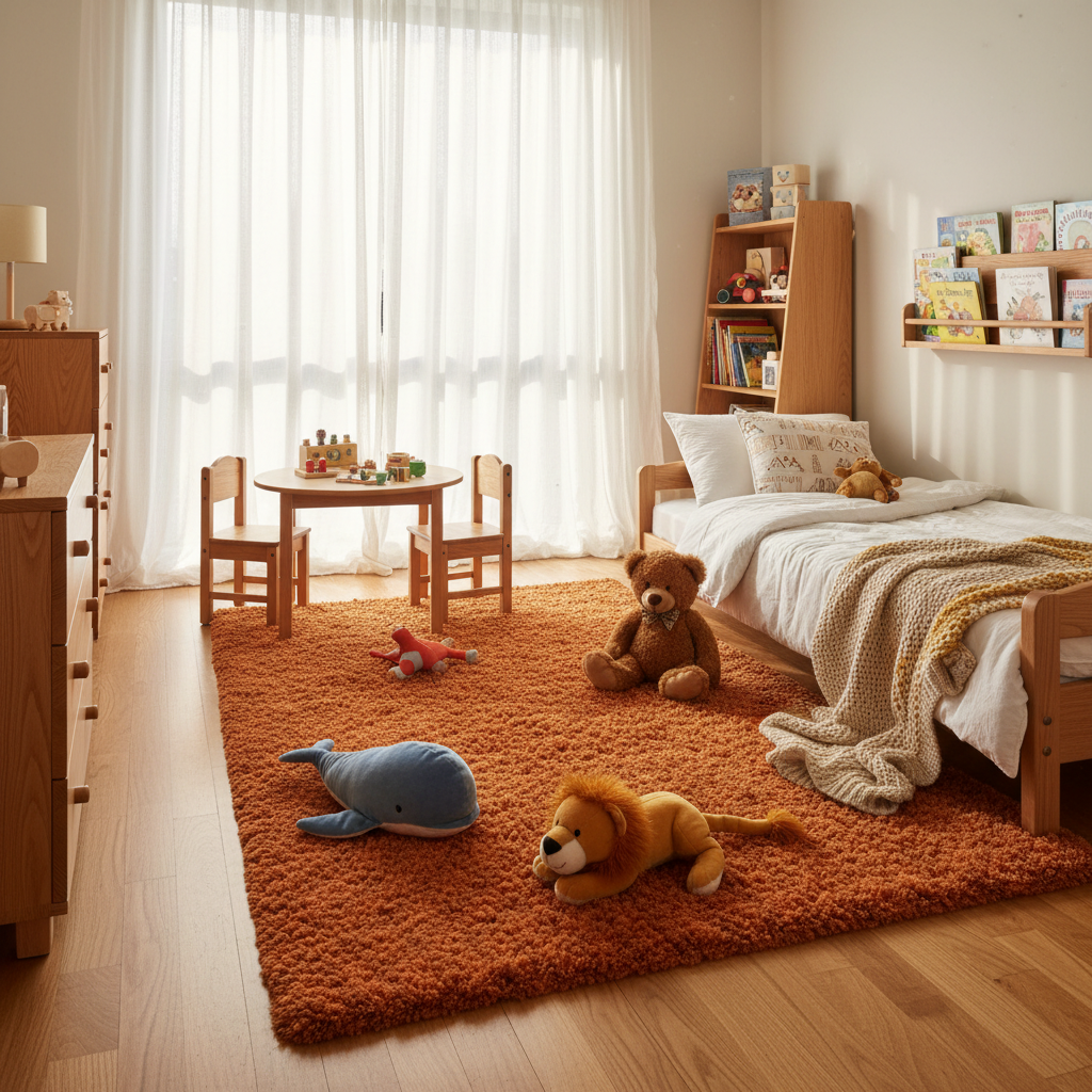 Soft Shaggy Rugs for Kids Bedroom Decor: What Actually Works in a Real Family Home