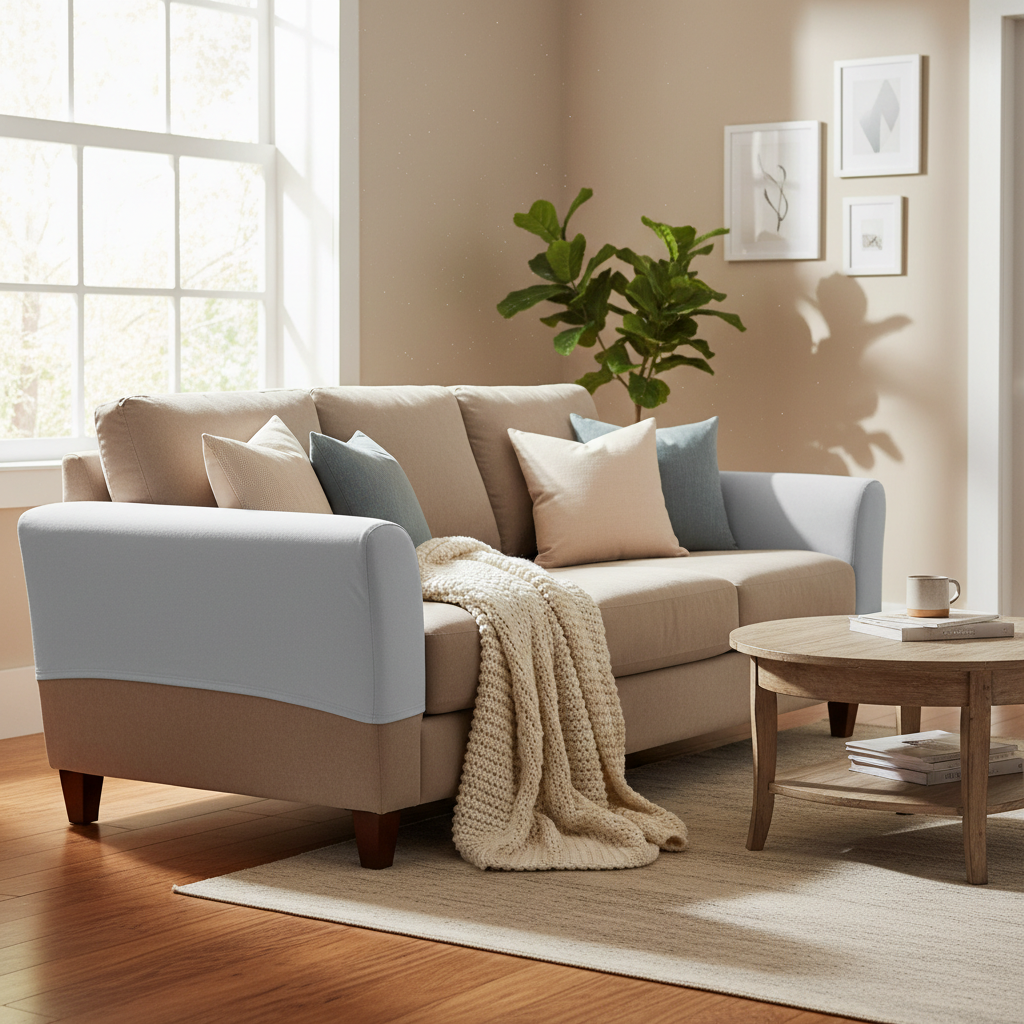 Matching Stretch Sofa Arm Covers to Living Room Chairs: A Practical Fit and Fabric Guide for Pet Owners, Renters, and Everyday Families