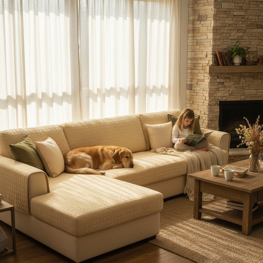 How to Care for Your Waterproof Sofa Covers for Pets and Kids: A Season-by-Season Maintenance Guide That Extends Its Life