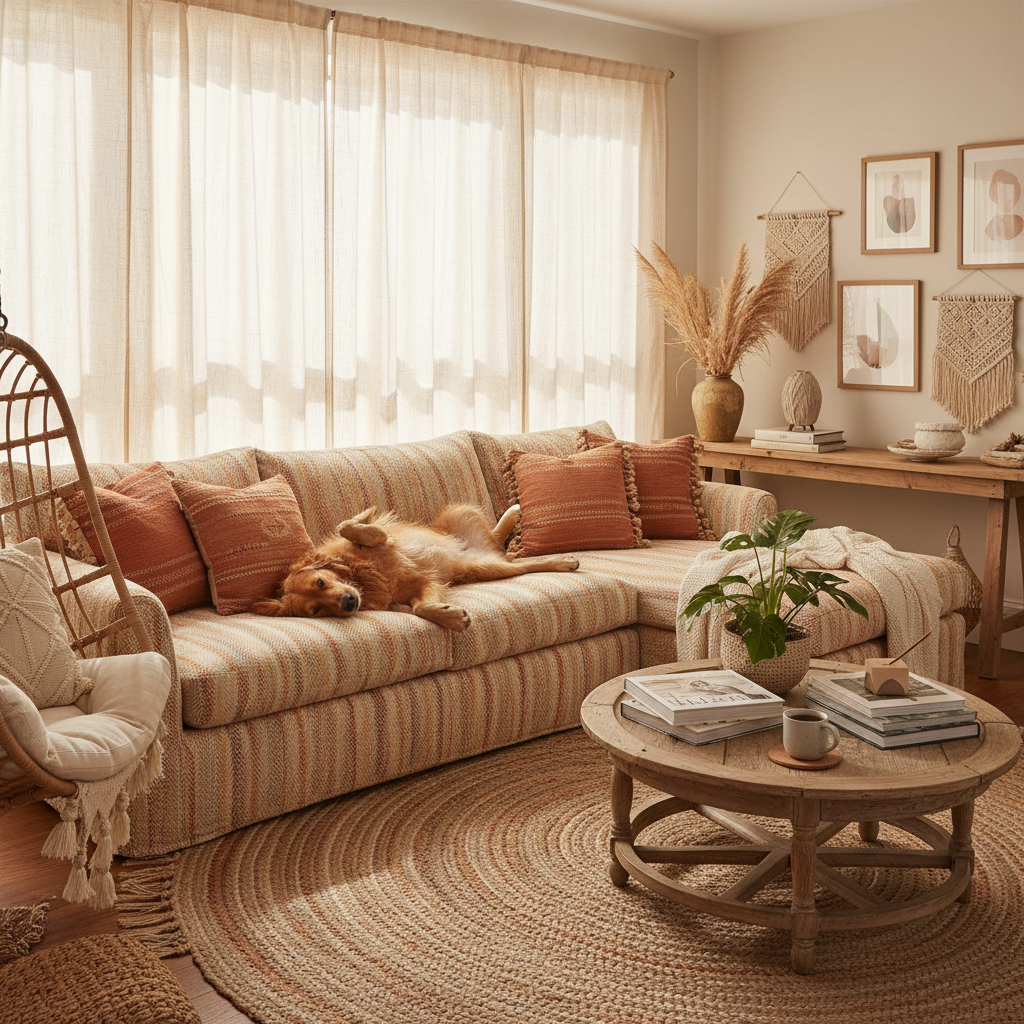 Buying Boho Sectional Couch Covers Around Your Pet: 3 Rules Out the Flimsy Ones