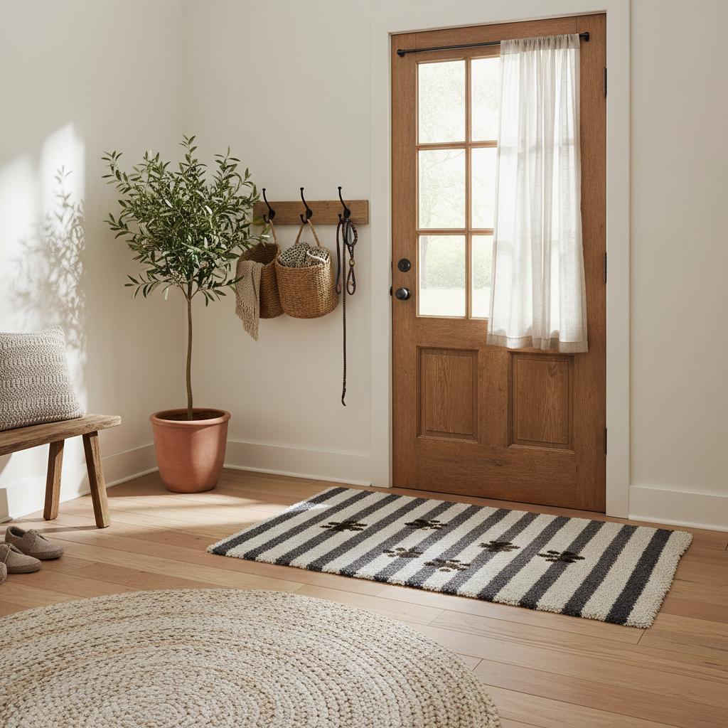 How Pet-Friendly Living Reshaped the Entryway: The Rise of Absorbent Dog Door Mats for Mudroom Entryway Spaces