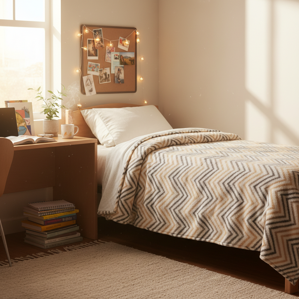 Soft Cozy Kids Bedding Blankets Bought in August, Tested in January: The Dorm Room Chill Nobody Plans For