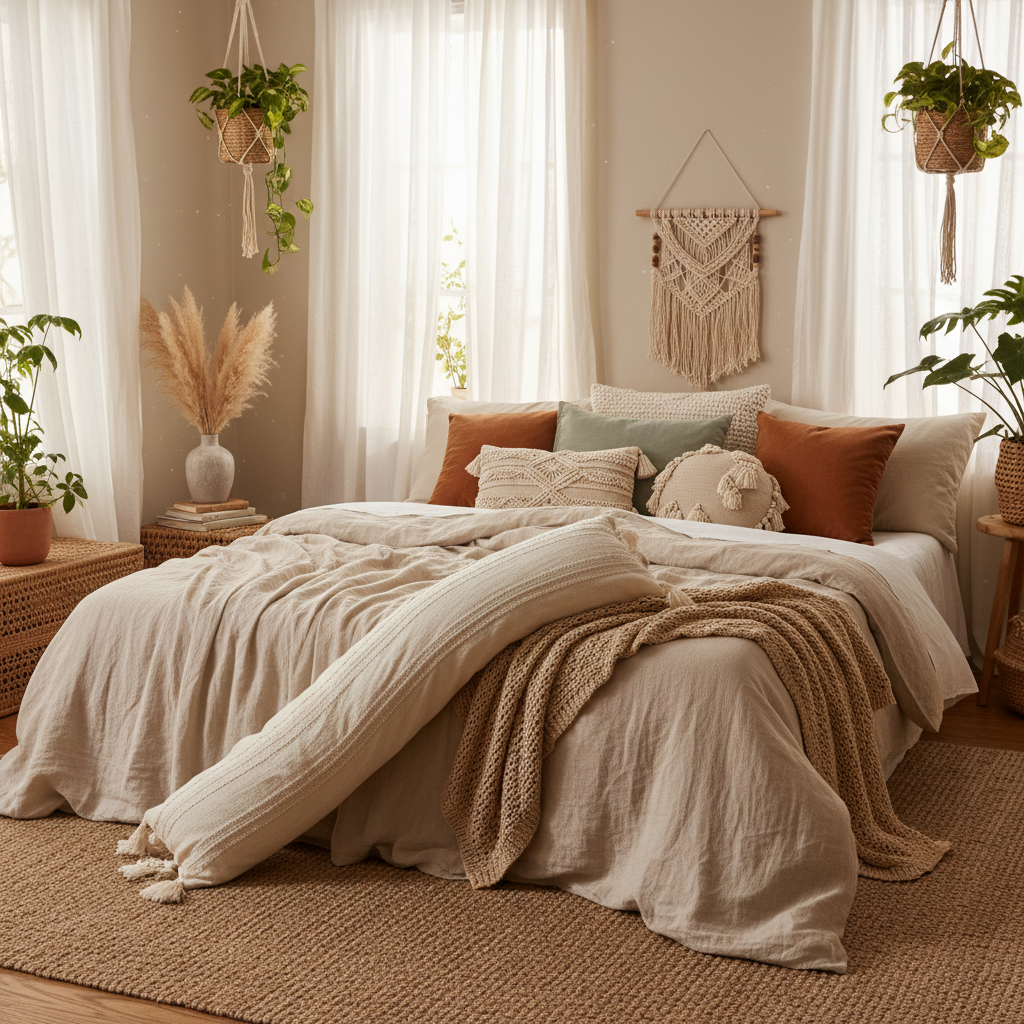 Regular Bed Pillows Work for Support, Not Bedroom Comfort: What First-Time Boho Decorators Unlearn First