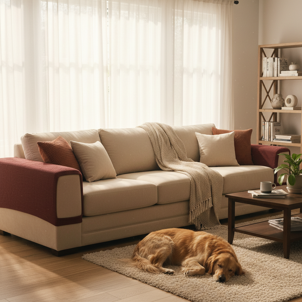 Splitting Sofa Arm Protection by Job: When Light Daily Use and Heavy-Duty Wear Need Different Stretch Sofa Armrest Covers for Chairs