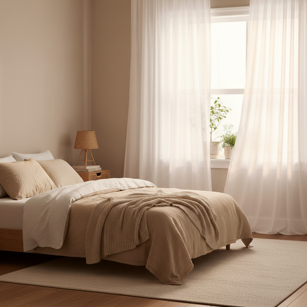 The Blueprint of a Great Bedroom Window: 7 Features That Actually Transform Your Space with Sheer Voile Curtain Panels
