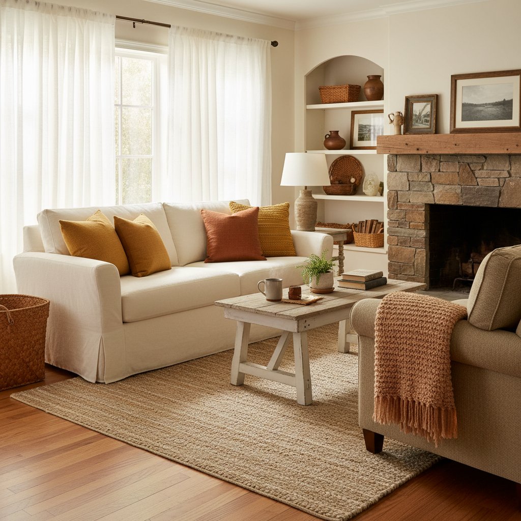 Warm Tone, Wrong Shade: How to Pick Mustard Yellow Throw Pillow Covers That Actually Fit a Farmhouse Sofa