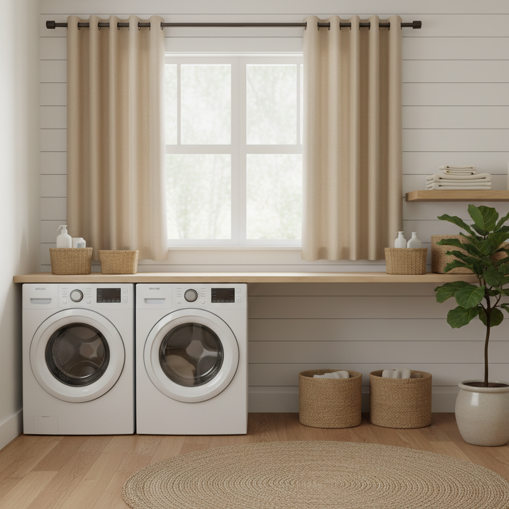 The Overlooked Window in Your Laundry Room: Why Thermal Grommet Kitchen Curtains Deserve a Closer Look