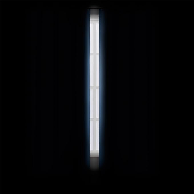 LEMOMO Blackout Curtains 52 x 120 Inch Long Sky Blue Curtains Set of 2 Panels Room Darkening Curtains for Bedroom and Living Room