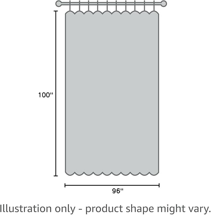 Yakamok Extra Wide Blackout Curtain for Sliding Glass Door, Grommet Thermal Insulated Room Divider Curtain 100W x 96L inch, Room Darkening Patio Curtain,8.3ft Wide x 8ft Tall, 1 Panel,Pink