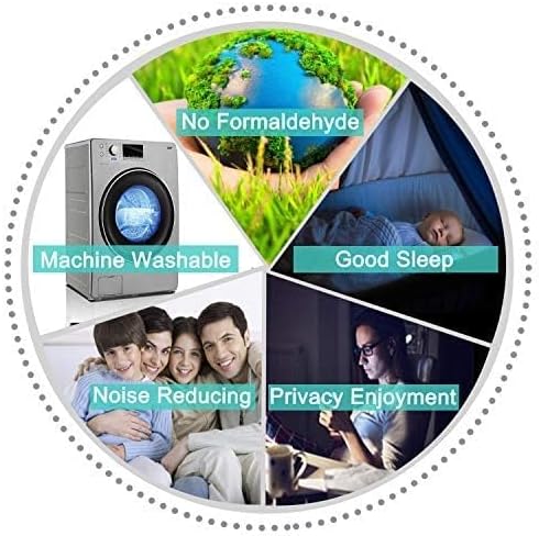 Yakamok 96 Inch Length Room Darkening Drapes Blackout Curtains for Bedroom,Thermal Insulated Grommet Curtain Panels for Living Room,52W x 96L,Greyish White, One Pair