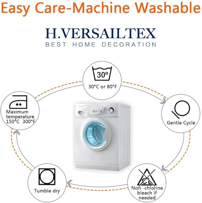 H.VERSAILTEX Blackout Curtain for Living Room Thermal Insulated Window Treatment Curtain Extra Long 96 inch Length Energy Saving Grommet Top Blackout Drape, One Panel, Baby Pink, 52" W x 96" L