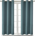 BGment Room Darkening Curtains 54 Inches Long - Grommet Thermal Insulated Drapes Window Treatment Curtains for Bedroom, 2 Panels, 38 x 54 Inch, Stone Blue