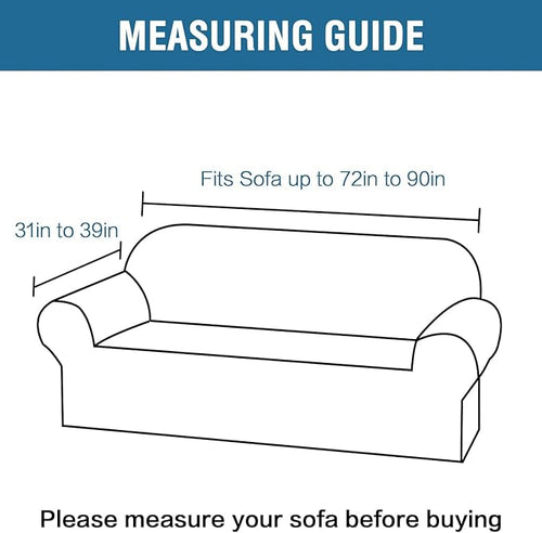 1 Peice Stretch Velvet Sofa Covers for 3 Cushion Couch Covers Sofa