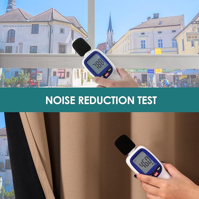 ChrisDowa 100% Blackout Curtains for Bedroom with Black Liner, 2 Thick Layers Total Blackout Thermal Insulated Grommet Window Curtains 2 Panels Set (Cappuccino, 52 x 72 Inch)