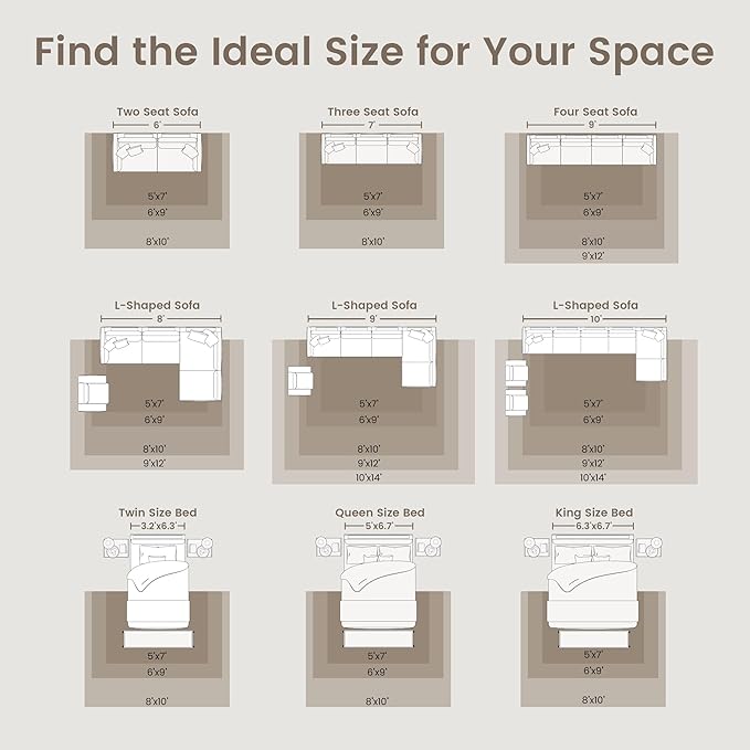 zesthome Pink Rug - 5x8 Area Rugs for Bedroom, Stain Resistant Washable Rugs for Nursery Room, Living Room, Home Decor, Girls Rug (Pink/Blue,5'x8')