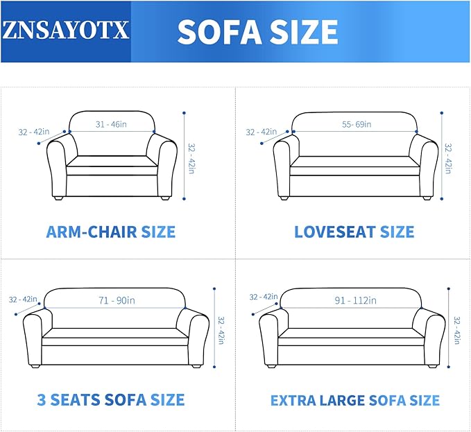 ZNSAYOTX 1 Piece Jacquard Chair Slipcovers for Living Room High Stretch Chair Covers with Arms Anti Slip Pets Friendly Couch Sofa Armchair Cover Furniture Protector (Chair, Black)