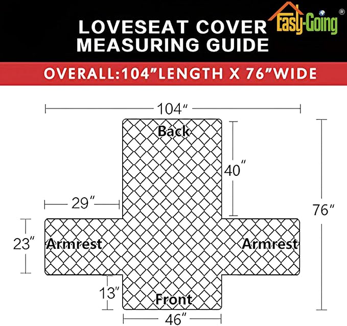Easy-Going Reversible Loveseat Couch Cover for 2 Cushion Couch Sofa Cover for Dogs Water Resistant Furniture Protector with Foam Sticks Elastic Straps for Pet (Loveseat, Pink/Beige)
