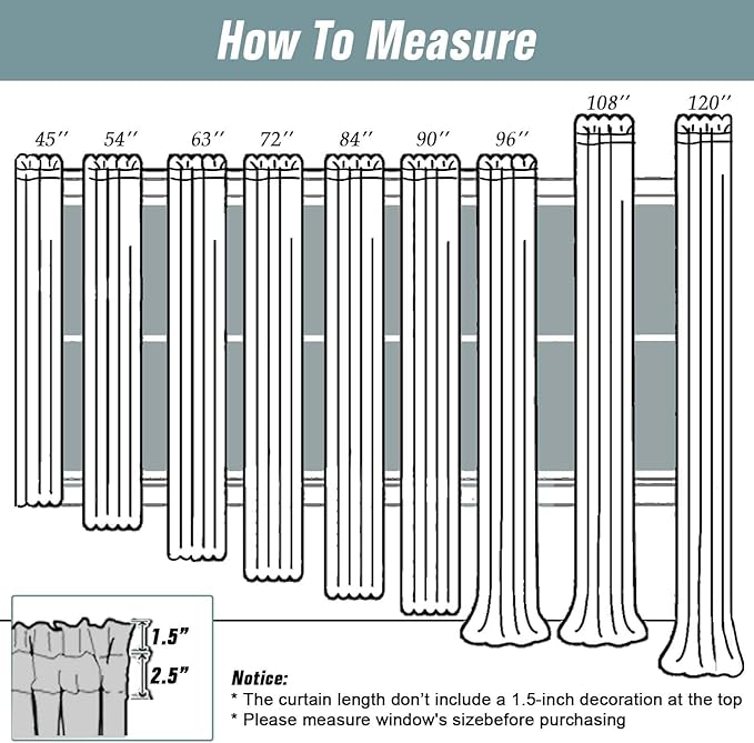 Grey Sheer Curtains 63 Inch Length 2 Panels, Voile Sheer Curtain for Living Room, Breathable Light Filtering Modern Window Treatments, Soft Fabric Dual Rod Pocket Drapes, 2x42Wx63L Inches