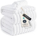 Bedsure GentleSoft White Full Blanket for Bed - Cozy Soft Blankets for Women, Cute Large Throws for Girls, Bright White, 84x90 Inches