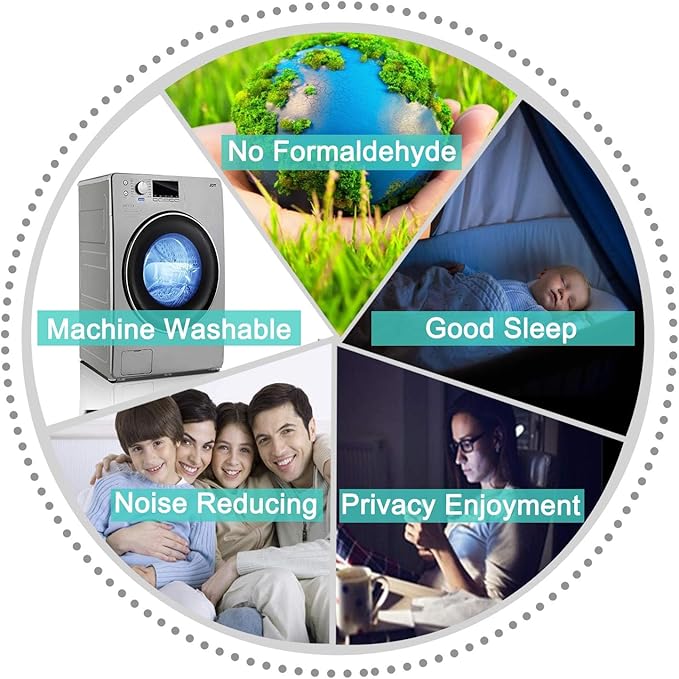 Yakamok Blackout Curtains Room Darkening Thermal Insulated Grommet top Window Curtains for Living Room, 42 x 63 Inch, Light Beige, Set of 2