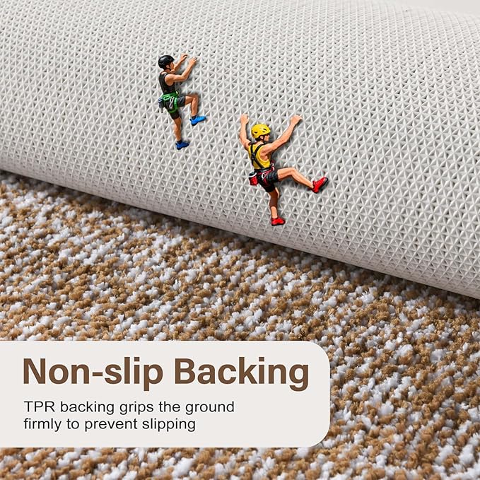 70x24 Long Bathroom Rugs Washable Non Slip, Coffee Bath Mat for Bathroom Floor Tub, Soft Absorbent Quick Dry Mats for Shower, Bathtub,Home Decor
