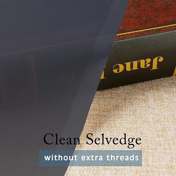 OWENIE Black Sheer Curtains, Sheer Curtains 63 inch Length 2 Panels Set, Rod Pocket Voile Fimly Sheer Drapes for Living Room/Bedroom, 2pcs, Each 42" W x 63" L, Black