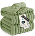 Bedsure GentleSoft Reseda California King Size Blanket for Couch - Cozy Soft Blankets for Women, Cute Small Fleece Throws for Girls, Birthday Gifts for Women, 102x96 Inches